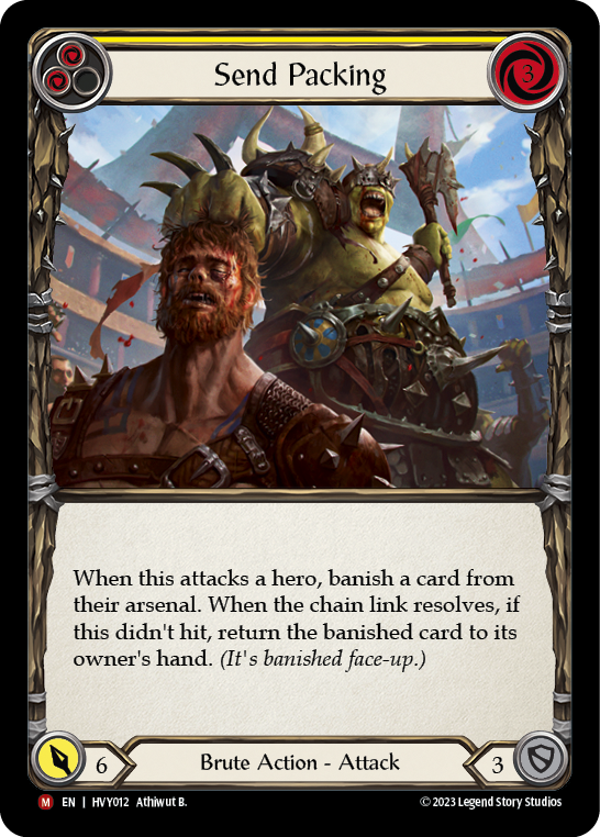 Send Packing | Majestic [Rainbow Foil]