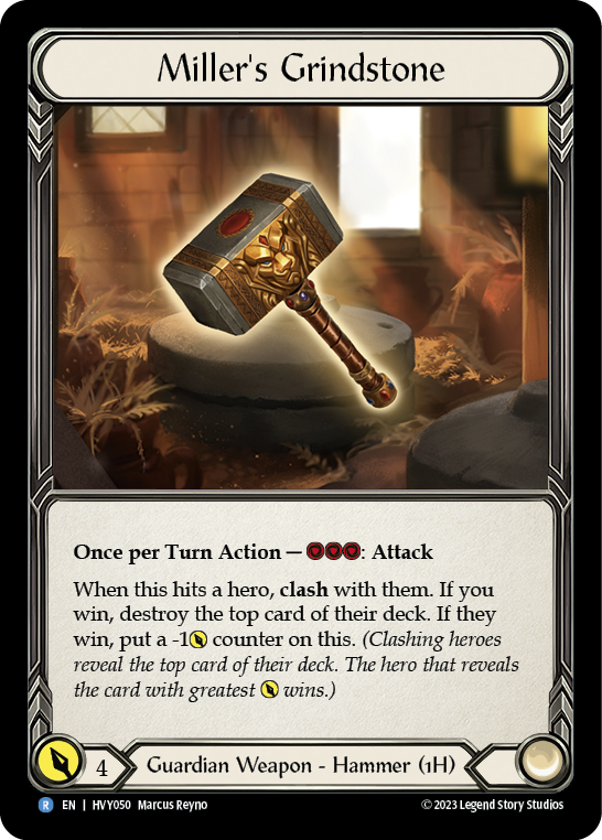 Miller's Grindstone | Rare [Non Foil]
