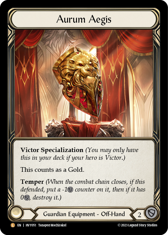 Aurum Aegis | Legendary [Rainbow Foil]