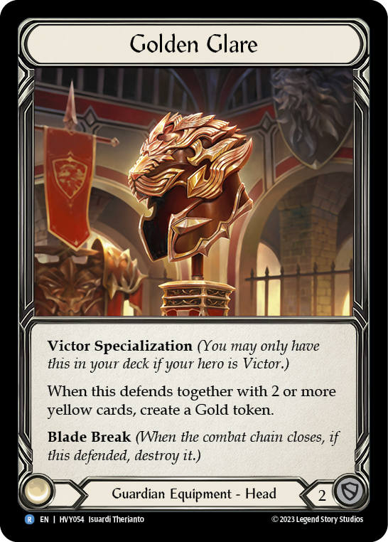 Golden Glare | Rare [Non Foil]