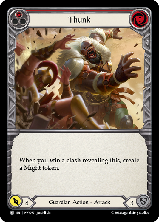 Thunk (Red) | Common [Rainbow Foil]