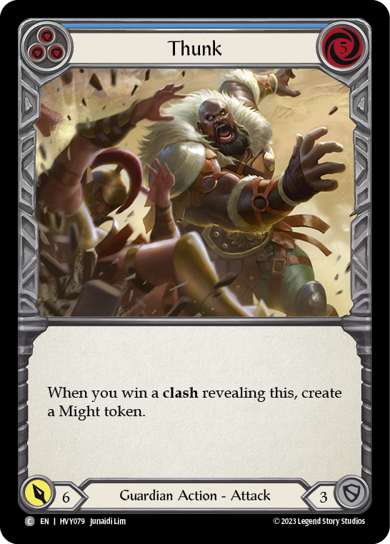 Thunk (Blue) | Common [Rainbow Foil]