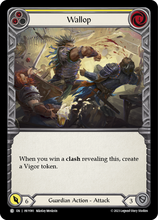 Wallop (Yellow) | Common [Rainbow Foil]