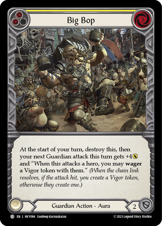 Big Bop (Yellow) | Common [Rainbow Foil]