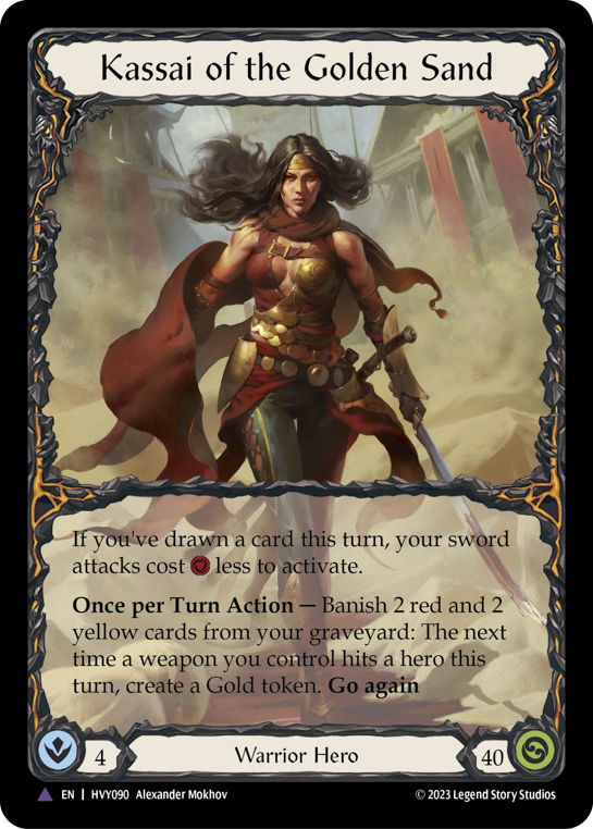 Kassai of the Golden Sand | Marvel [Cold Foil]