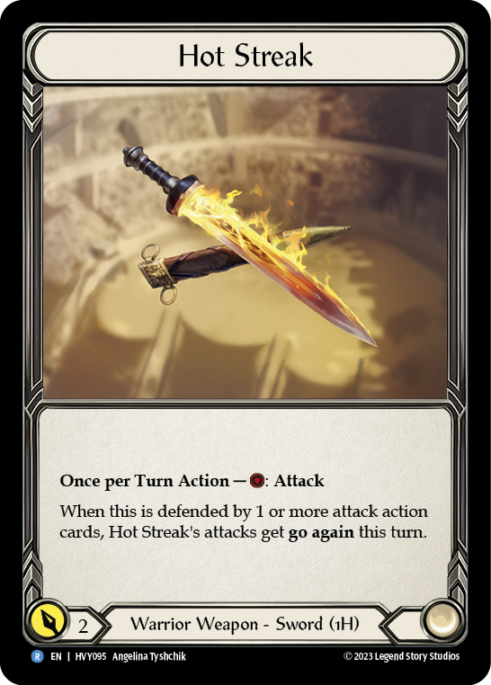 Hot Streak | Rare [Cold Foil]