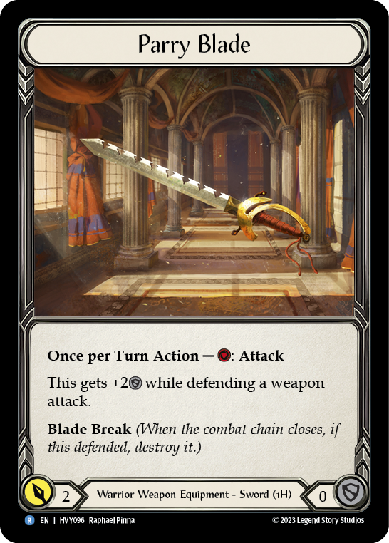 Parry Blade | Rare [Cold Foil]