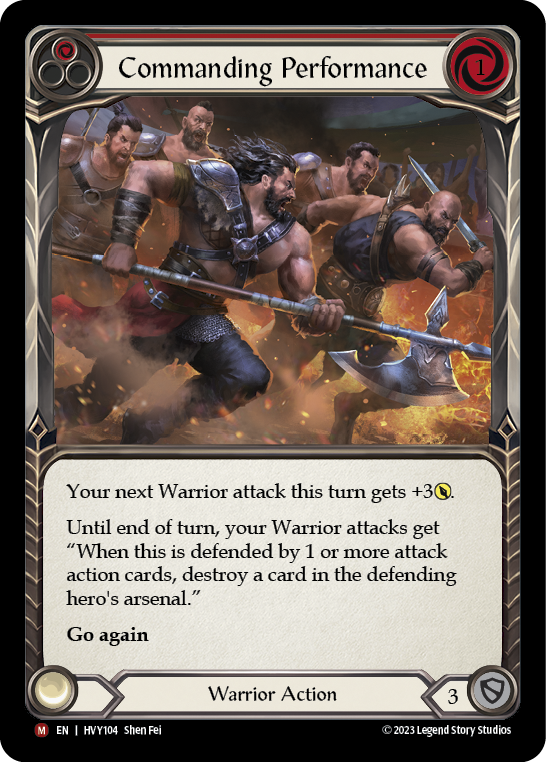 Commanding Performance | Majestic [Rainbow Foil]