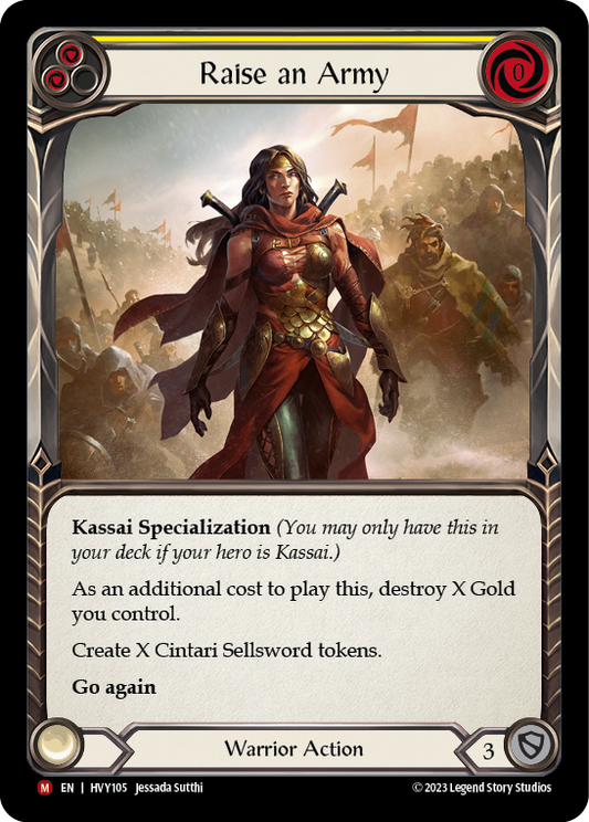 Raise an Army | Majestic [Rainbow Foil]