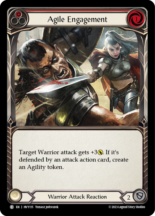 Agile Engagement (Red) | Common [Rainbow Foil]