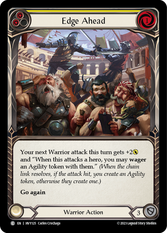 Edge Ahead (Yellow) | Common [Rainbow Foil]