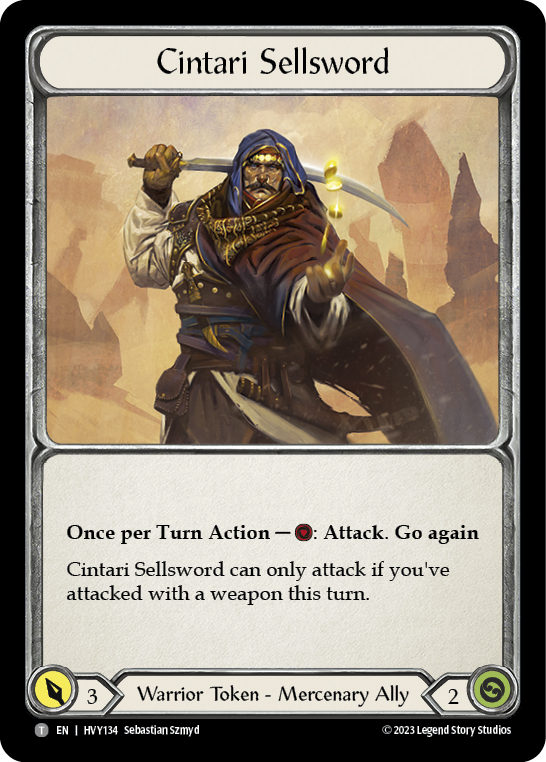 Cintari Sellsword | Token [Non Foil]