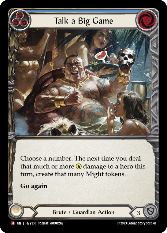 Talk a Big Game | Majestic [Rainbow Foil]