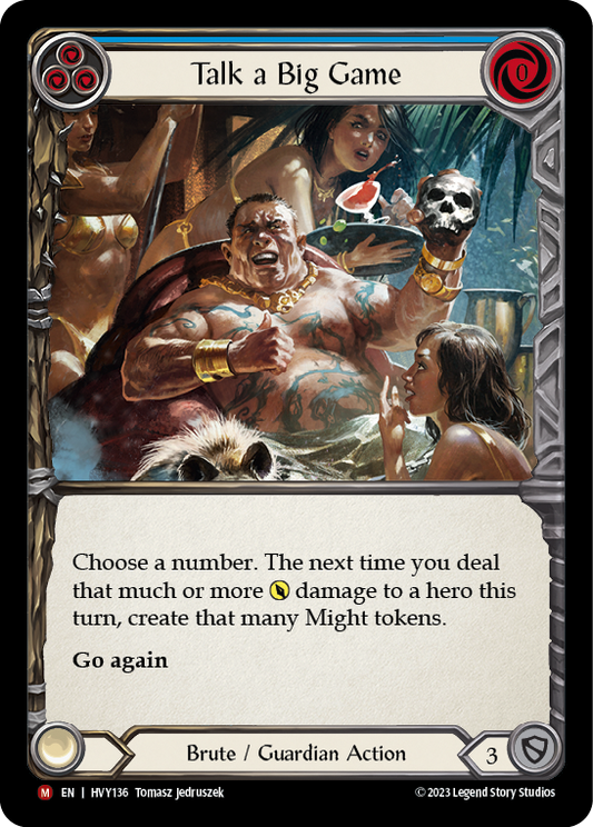 Talk a Big Game | Majestic [Rainbow Foil]