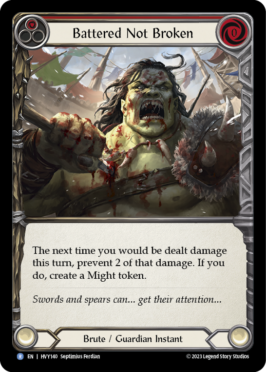 Battered Not Broken | Rare [Non Foil]