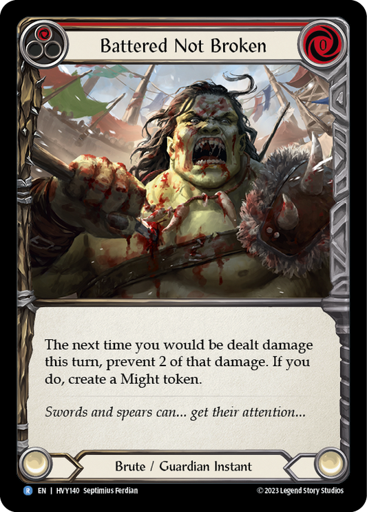 Battered Not Broken | Rare [Non Foil]