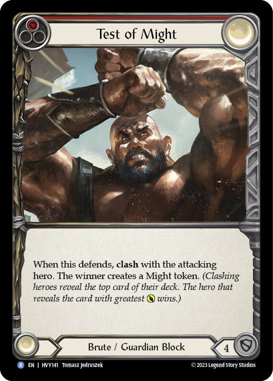 Test of Might | Rare [Non Foil]