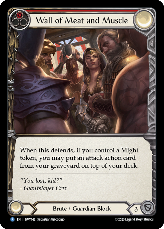 Wall of Meat and Muscle | Rare [Non Foil]