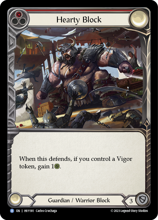 Hearty Block | Rare [Non Foil]