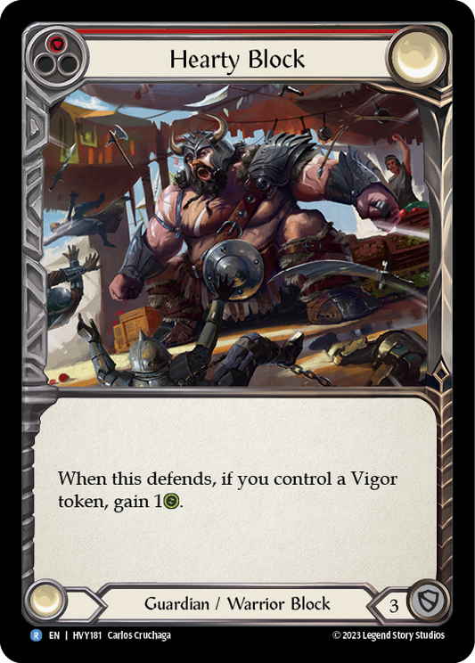 Hearty Block | Rare [Non Foil]