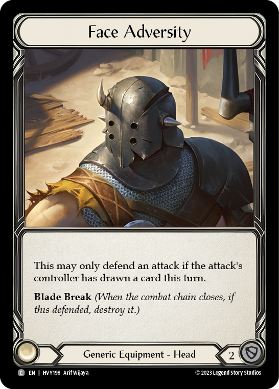 Face Adversity | Common [Cold Foil]