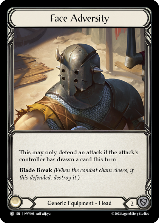 Face Adversity | Common [Cold Foil]