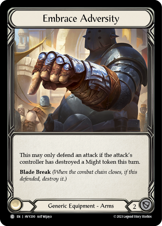Embrace Adversity | Common [Cold Foil]