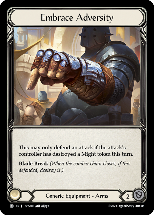 Embrace Adversity | Common [Cold Foil]