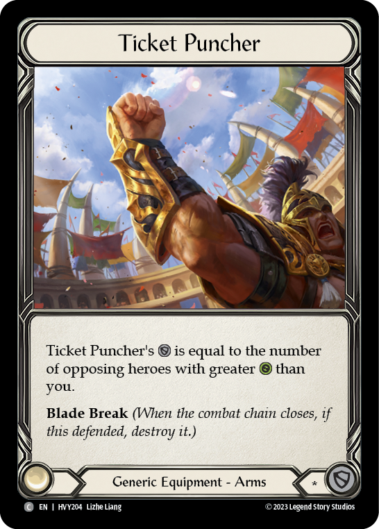 Ticket Puncher | Common [Cold Foil]