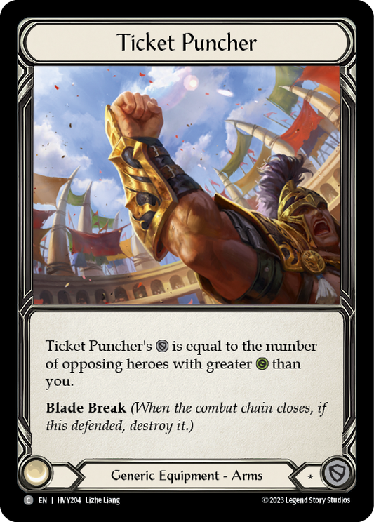 Ticket Puncher | Common [Cold Foil]