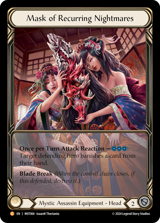 Mask of Recurring Nightmares | Legendary [Cold Foil]
