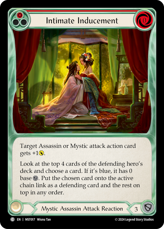 Intimate Inducement (Red) | Common [Non Foil]