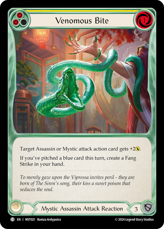 Venomous Bite (Yellow) | Common [Non Foil]
