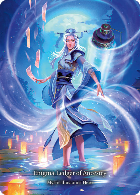 Enigma, Ledger of Ancestry | Marvel [Double-sided Cold Foil]