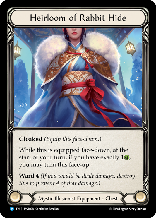 Heirloom of Rabbit Hide | Rare [Cold Foil]