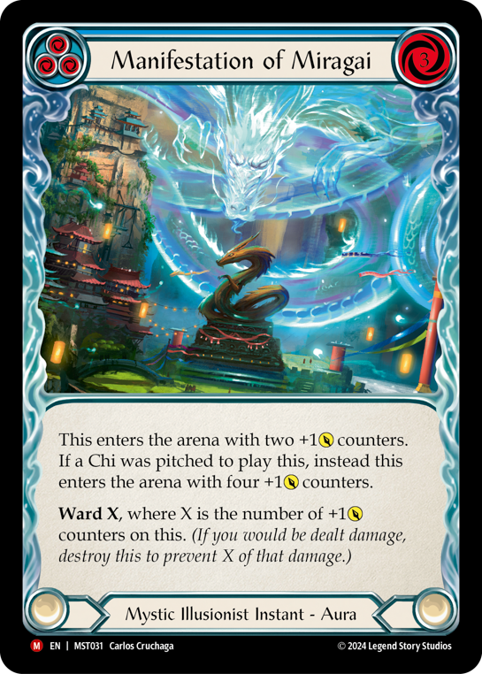Manifestation of Miragai | Majestic [Rainbow Foil]