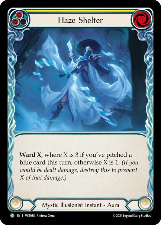 Haze Shelter (Yellow) | Common [Rainbow Foil]