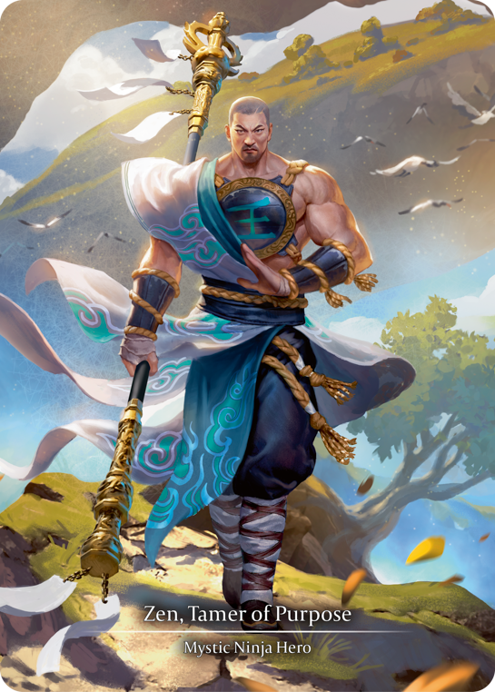 Zen, Tamer of Purpose | Marvel [Double-sided Cold Foil]
