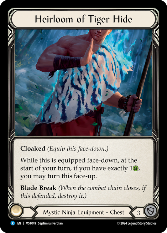 Heirloom of Tiger Hide | Rare [Non Foil]