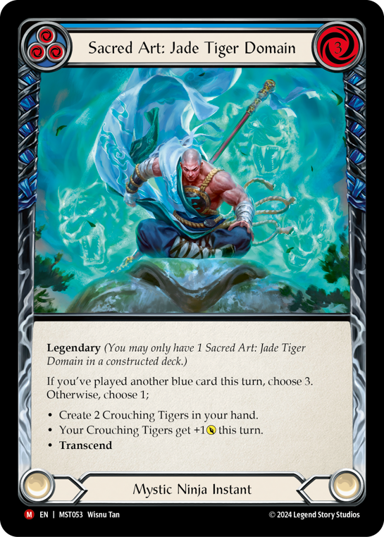 Sacred Art: Jade Tiger Domain // Inner Chi | Majestic [Non Foil]