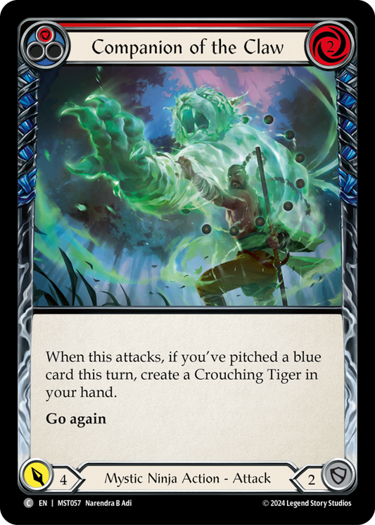 Companion of the Claw (Red) | Common [Non Foil]