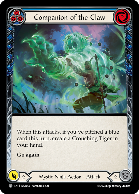 Companion of the Claw (Blue) | Common [Non Foil]