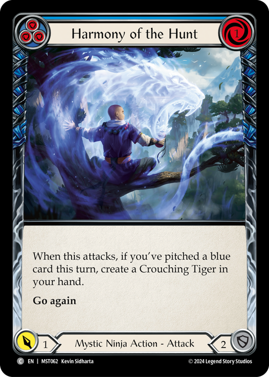 Harmony of the Hunt (Blue) | Common [Non Foil]