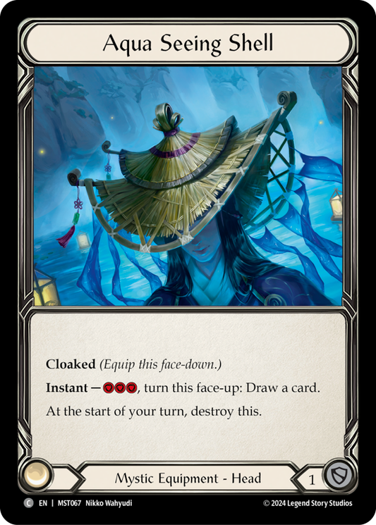 Aqua Seeing Shell | Common [Non Foil]
