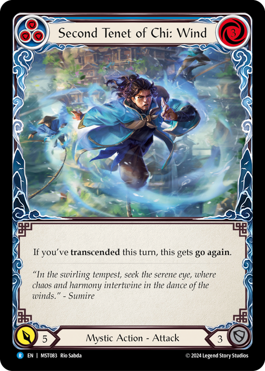 Second Tenet of Chi: Wind | Rare [Non Foil]