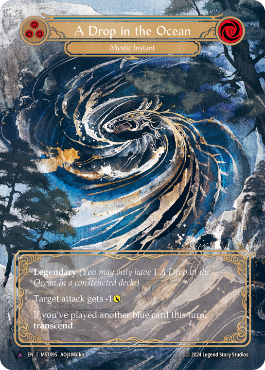 A Drop in the Ocean // Inner Chi | Marvel [Double-sided Cold Foil]