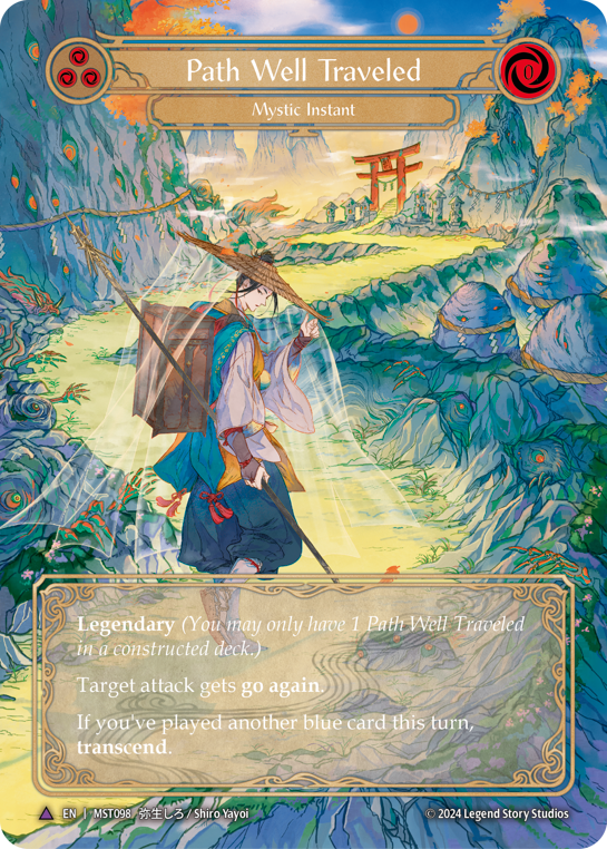 Path Well Traveled // Inner Chi | Marvel [Double-sided Cold Foil]