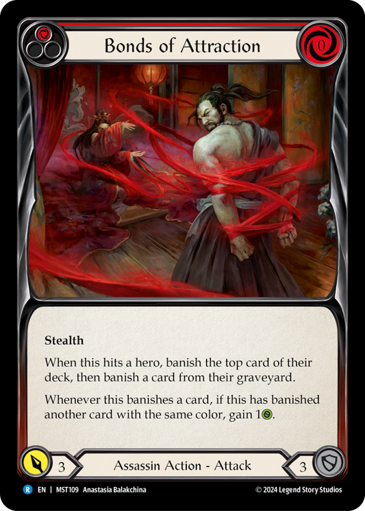 Bonds of Attraction (Red) | Rare [Non Foil]