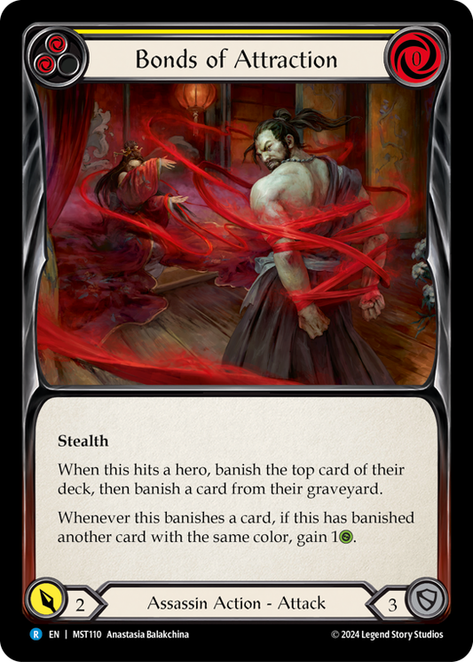 Bonds of Attraction (Yellow) | Rare [Non Foil]