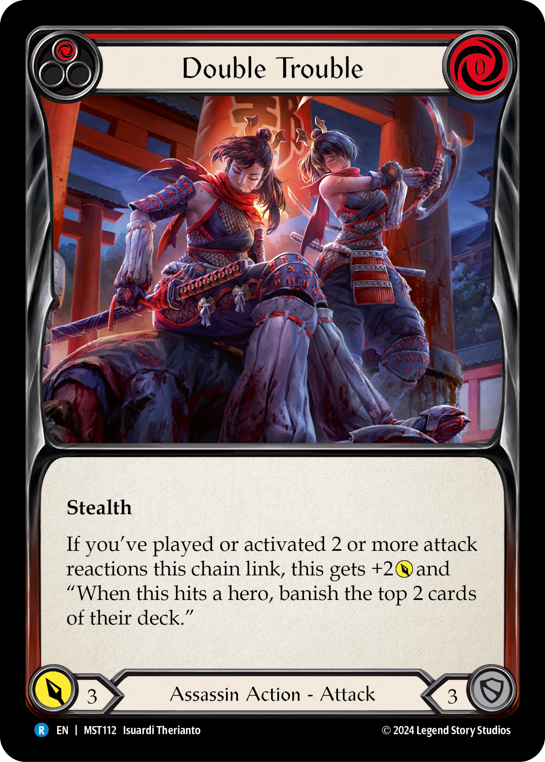 Double Trouble (Red) | Rare [Non Foil]